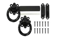 "Everbilt" Hvy Metal Decorative Ring Latch, bag *new