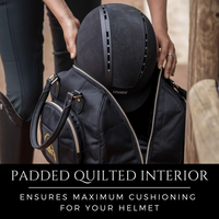 Padded Helmet Bag, bag *new *LOTS available - Let us know how many you need! *Awesome for MATCHING Rider - Horse Show & Barn Set up