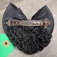 Hair Bun Cover & Bow, Clip, Bling, Bag *new