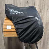 17" MW *5.5 Prestige Dressage, Shiny Black Cover, XLg Front Blocks, Wool Flocking, Flaps 16.75" L x 10"W Serial #: 17 33 355 061