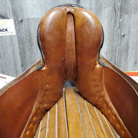 17" M *4.75" Passier Baum All Purpose, 2 Billet Guards, Wool Flocked, Flaps: 16"L x 12"W Serial # 181540