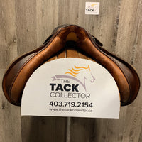 17 MW *5.25 Passier Baum All Purpose, 2 Billet Guards, Wool Flocked, Long Med Front Pencil Blocks, Flaps: 15"L x 13"W Serial #: 175309