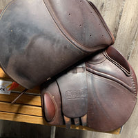 18 M *4.75" CWD SE02 Close Contact, 2 Billet Guards, 58" CWD Stirrup Leathers, CWD Cantle Cover, Red CWD Cover & strap, Med Front & Back Blocks, Foam Panels, Flaps: 15.5"L x 15.25"W Serial #: SE02 180 TR 4C PL PA ST 13 27261