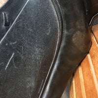 $ REDUCED!!! 18 MW *5 Albion Legend K2 Dressage Saddle, Red Albion Fleece Cover, Black Leather Cantle Cover, Wool Flocking, Front & Rear Gusset Panels, Lg Front Blocks, Flaps: 16.75"L x 12.5"W Serial #: 315 18 68981