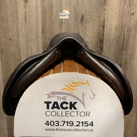 16.5 MW *5.25" Equipe Extreme Close Contact, 2 Billet Guards, Burg Fleece Redwood Tack Cover, Sm Front & Med Back Blocks, Foam Panels, Calfskin, Flaps: 13.5"l x 13.5"w Serial #: 16 5 N 1691047