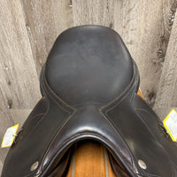 16.5 MW *5.25" Equipe Extreme Close Contact, 2 Billet Guards, Burg Fleece Redwood Tack Cover, Sm Front & Med Back Blocks, Foam Panels, Calfskin, Flaps: 13.5"l x 13.5"w Serial #: 16 5 N 1691047