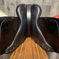 16.5 MW *5.25" Equipe Extreme Close Contact, 2 Billet Guards, Burg Fleece Redwood Tack Cover, Sm Front & Med Back Blocks, Foam Panels, Calfskin, Flaps: 13.5"l x 13.5"w Serial #: 16 5 N 1691047