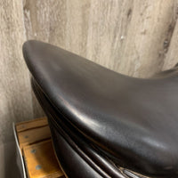 16.5 MW *5.25" Equipe Extreme Close Contact, 2 Billet Guards, Burg Fleece Redwood Tack Cover, Sm Front & Med Back Blocks, Foam Panels, Calfskin, Flaps: 13.5"l x 13.5"w Serial #: 16 5 N 1691047