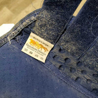 Pr Closed Boots, velcro *gc, clean, thick film/residue, hairy velcro, mnr dirt?/stains, torn