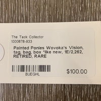Wovoka's Vision, tag, bag, box *like new, 1E/2,262, RETIRED, RARE