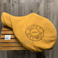 17.5 M *4.75" Butet Premium Close Contact, 2 Billet Guards, Gold Butet Cover, Butet barrell (crushed), Foam Panels, Med Front & Back Blocks, Full Calfskin, Flaps: 2.25 *13.5"L x 14" W Serial #: 2 25 M 17.5 .25 S FDDG 1280 13