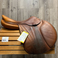 17.5 M *4.75" Butet Premium Close Contact, 2 Billet Guards, Gold Butet Cover, Butet barrell (crushed), Foam Panels, Med Front & Back Blocks, Full Calfskin, Flaps: 2.25 *13.5"L x 14" W Serial #: 2 25 M 17.5 .25 S FDDG 1280 13