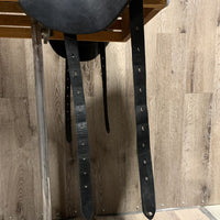 17.5 W *5.5" Hulsebos Zadels WB4 Dressage Saddle, Xlg Front Block, Wool Flocking, Lg Rear Gusset Panel, Shoulder Relief Panels, Flaps: 17.5"L x 12"W Serial #: 17.5 W 29 03 410 WB4