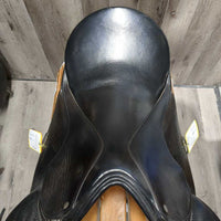 17 *set wide/xw 6" Schleese Jane Savoie Dressage, Wool Flocked, Med Front Blocks, Rear Gusset Panels, Flaps: 16"L x 12"W Serial #: 2-17 2484H0600