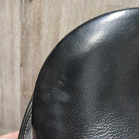 17 *set wide/xw 6" Schleese Jane Savoie Dressage, Wool Flocked, Med Front Blocks, Rear Gusset Panels, Flaps: 16"L x 12"W Serial #: 2-17 2484H0600