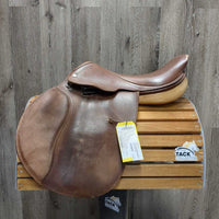 16.5 M *4.25 Crosby Prix de Nations Close Contact, 2 Billet Guards, Foam Panels, Med Front Blocks, Flaps: 14.5"L x 13"W Serial #4523 61232