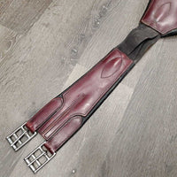 Lg Belly Girth, 2x side els, center strap & D Ring *gc, older, dirty, scratches, rubs1