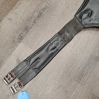 Lg Belly Girth, 2x side els, center strap & D Ring *gc, older, dirty, scratches, rubs1