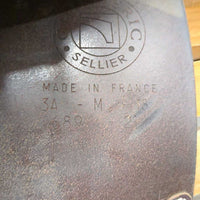 18 MW *5.25" Childeric M Close Contact, 2 Billet Guards, Grey/Orange Childeric Cover, Med Front & Back Blocks, Foam Panels, Flaps: 13.5"L x 13.5"W Serial #: 3A -M-18 689-21