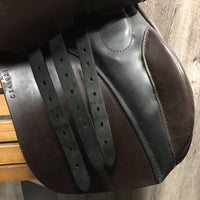 17.5 MW *5.25" Stubben Genesis VSD All Purpose, 2x Billet Guards, Stubben Navy Saddle Cover, Wool Flocking, Rear Gusset Panels, Flaps: 15"L x 13.5"W Serial # C146031 31