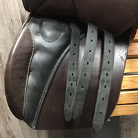 17.5 MW *5.25" Stubben Genesis VSD All Purpose, 2x Billet Guards, Stubben Navy Saddle Cover, Wool Flocking, Rear Gusset Panels, Flaps: 15"L x 13.5"W Serial # C146031 31