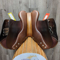 17 MW *5" Antares Close Contact, 2 Billet Guards, Navy Antares Cover, Med Front & Back Blocks, Foam Panels, Flaps: 13"L x 14"W Serial #: 08 2207 72 2 A 17