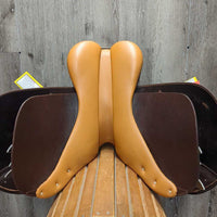 18.5" MN *4.25" Collegiate Ruiz Diaz Close Contact, 2 Billet Guards, green cotton Collegiate Cover, Foam Panels, Lg Front Pencil Blocks, Flaps: 15"L x 14.5"W Serial #: ART 6506 90204001