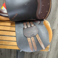 18.5" MN *4.25" Collegiate Ruiz Diaz Close Contact, 2 Billet Guards, green cotton Collegiate Cover, Foam Panels, Lg Front Pencil Blocks, Flaps: 15"L x 14.5"W Serial #: ART 6506 90204001