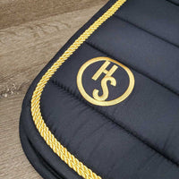 Thick Quilt Jumper Saddle Pads, 2x Piping, bag *new, older