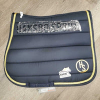 Thick Quilt Jumper Saddle Pads, 2x Piping, bag *new, older