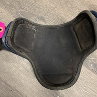 Pr Leather Hind Boots, velcro liners, tabs *vgc, dirt, hairy, stain & rubs