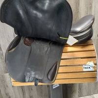 17" (7) 34 *MW 5.5" Erreplus Close Contact, 2 Billet Guards, Grey Erreplus Cover, 54" Erreplus Leathers, Med Front & Back Blocks, Wool Flocking, Flaps: 13.75"L x 13.5"W Serial #: 1811 486574 FM RO