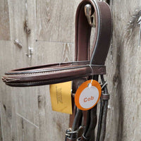 Rsd/Padded FS Monocrown Hunter Bridle *xc, clean, v.mnr film?residue & stain