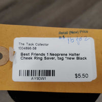 1 Neoprene Halter Cheek Ring Saver, tag *new