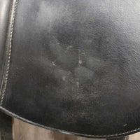 17" MW *5" Passier Corona Dressage Saddle, Pommel Strap, Grey/Brown Cover, Lg Front Block, Wool Flocking, Rear Gusset Panels, Flaps: 17"L x 12.5"W Serial #: 17049091