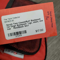 ClassicRuff Backpack for Dogs Backpack *vgc, clean, mnr hair