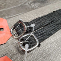 2 Wide Braided Nylon Spur Straps *vgc, v.mnr dirt & snags