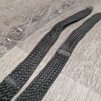 2 Wide Braided Nylon Spur Straps *vgc, v.mnr dirt & snags