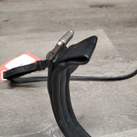 Dressage Crank Noseband, Flash *NO Chin strap - buckles, like new, mnr stain