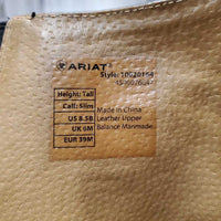 Field Boots, zips *gc, dirty, rubs, scuffs, faded R: thin/holey edges