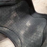 Hind Boots, sliding lock closure *gc, clean, residue, scratches, marker, older, mnr hairy, rubs &pills