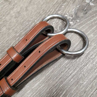 Adjustable Leather Running Martingale Attachment, buckle *like new, 0 Snap