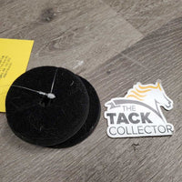 Pr Foam Bit Guards *gc, mnr hair, dirty, stains, MISSING 1 Velcro