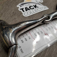 Hvy Thick Eggbutt Snaffle Bit *gc, mnr dirty & residue, scratches