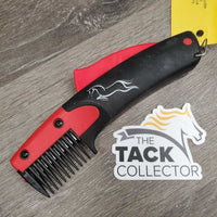 Plastic Mane Thinning Comb & Blade *vgc/xc, clean, dusty
