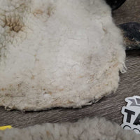 4 Mesh Fly Boots, Fleece Lined, velcro *gc/fair, clean, v.clumpy, dingy, repairs, Missing label