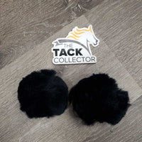 2 Pom Pom Ear Plugs, bag *new