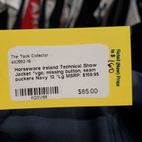 Technical Show Jacket *vgc, missing button, seam puckers