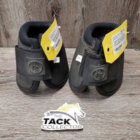 No Turn Bell Boots, velcro *vgc, dusty?dirty, mnr rubs & marks