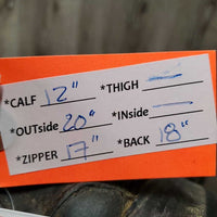 Pr Dress Boots, Zips *gc/fair, v.dirty, thin/holey edges, thin heels, undone seams, toes: scratches, faded & scuffs